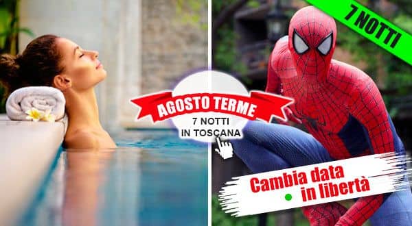 Offerte agosto Terme con bambini in Toscana