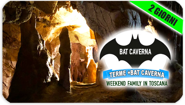 Bat Caverna e Terme per bambini a Montecatini Terme in Toscana