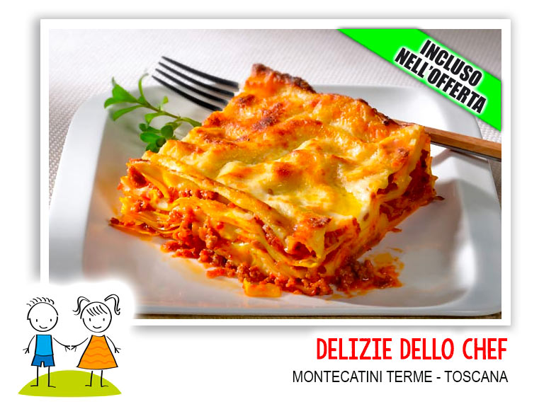 Cena in ristorante vicino alle Terme con animazione per bambini