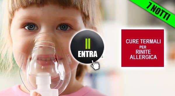 Rinite allergica bambini cure termali