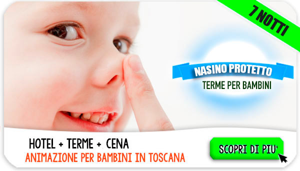 Offerta terme con bambini 7 giorni Nasino Protetto