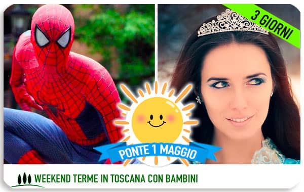 Ponte 1 maggio alle terme con bambini