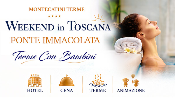 Ponte 8 Dicembre 2026 alle Terme con bambini
