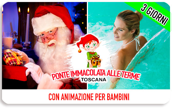 Ponte 8 Dicembre 2025  alle Terme con bambini