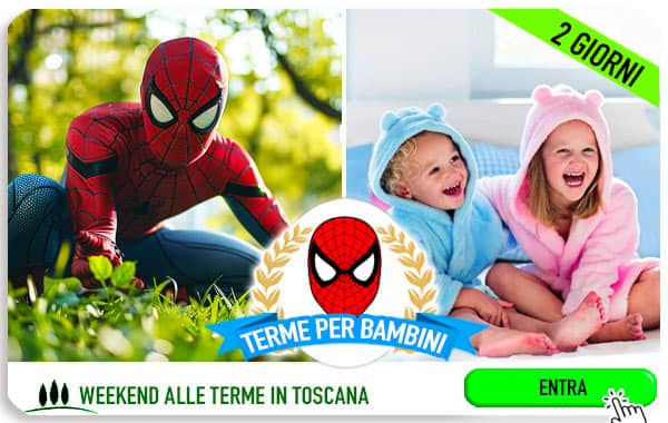 SuperEroi alle Terme in Toscana offerta in Quality Hotel con animazione a Montecatini Terme